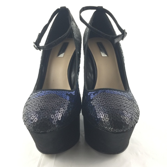 H by Halston Platform Wedge Sandals - Picture 4 of 8